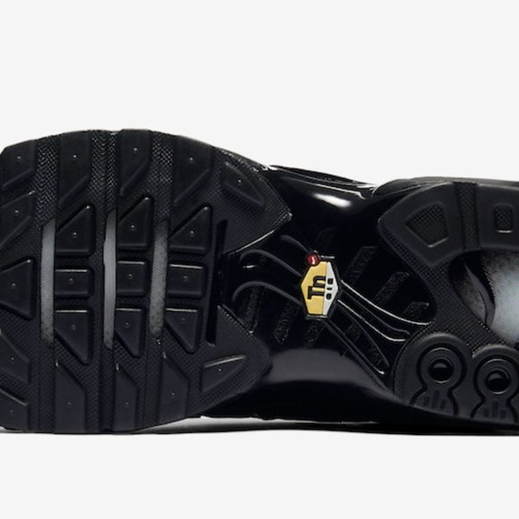 Nike Air Max Plus “Triple Black” Men's SZ 10 Sneakers 604133-050 No Lid … - Picture 6 of 6